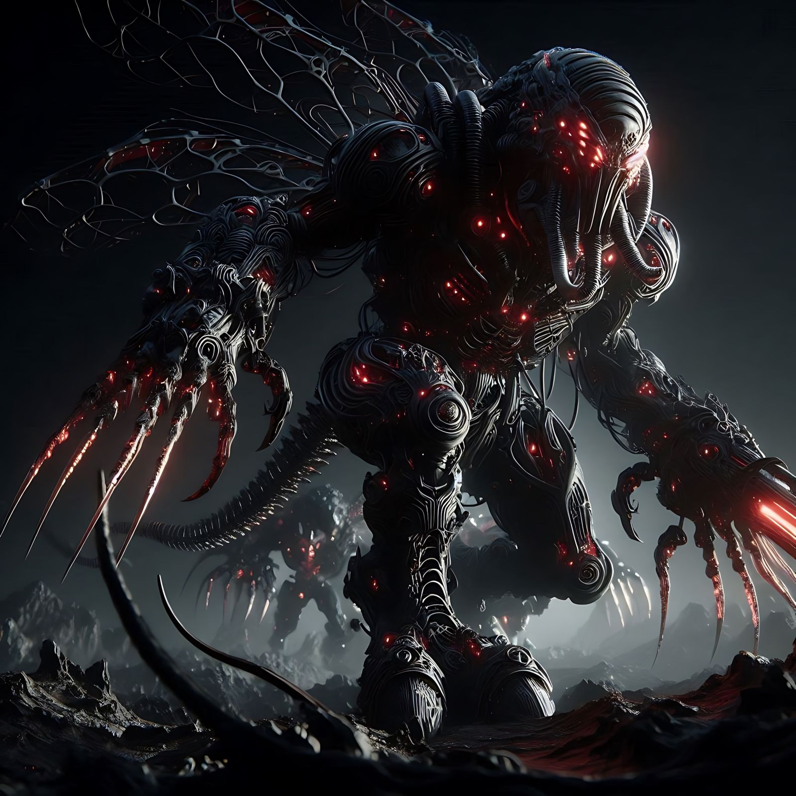 Biomorphic Warrior (Uploaded)