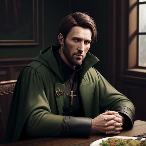 Reverend Green from Cluedo - Version 2