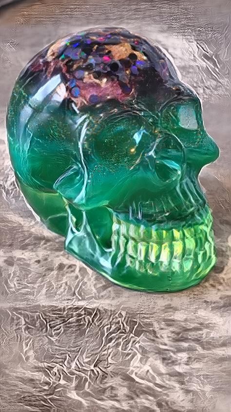 Epoxy Resin Skull