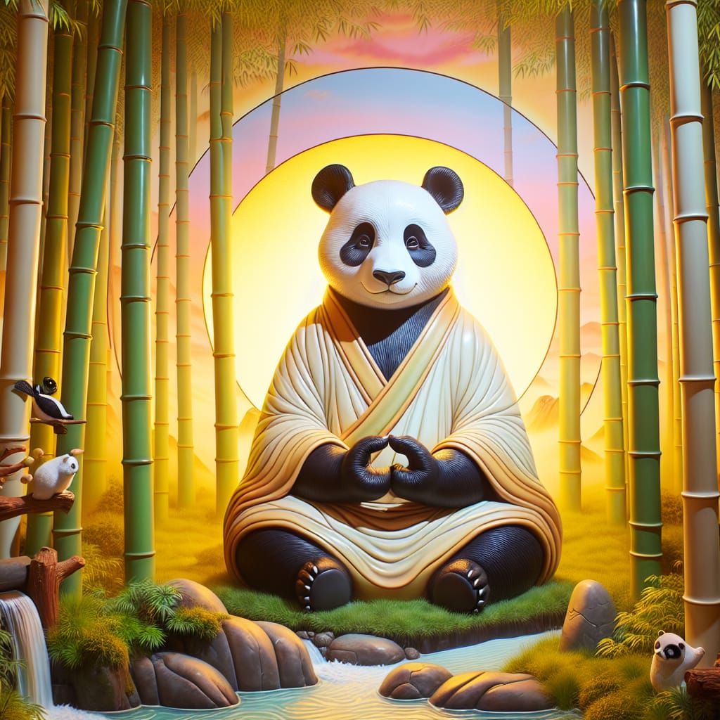 panda monk