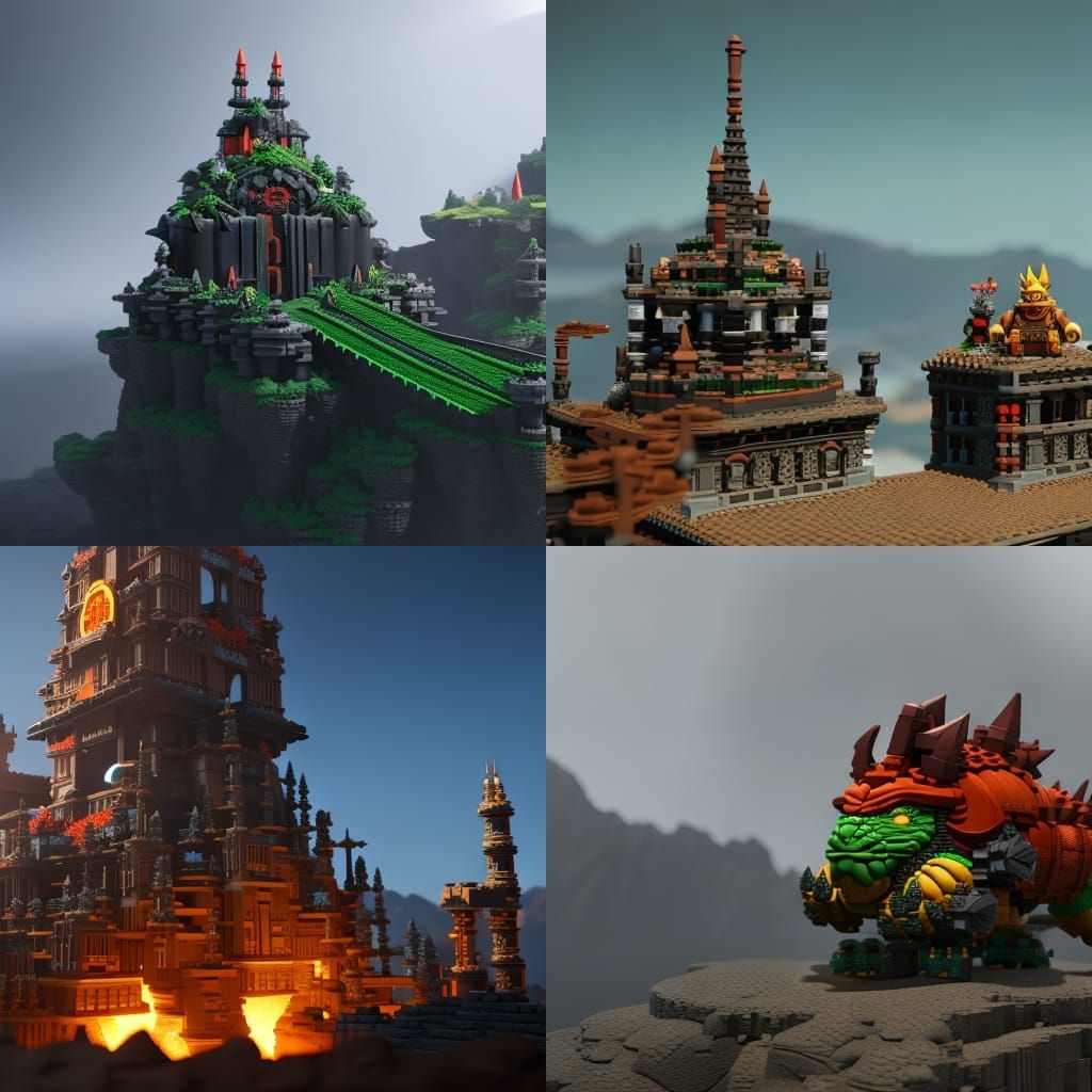 Lego Bowser