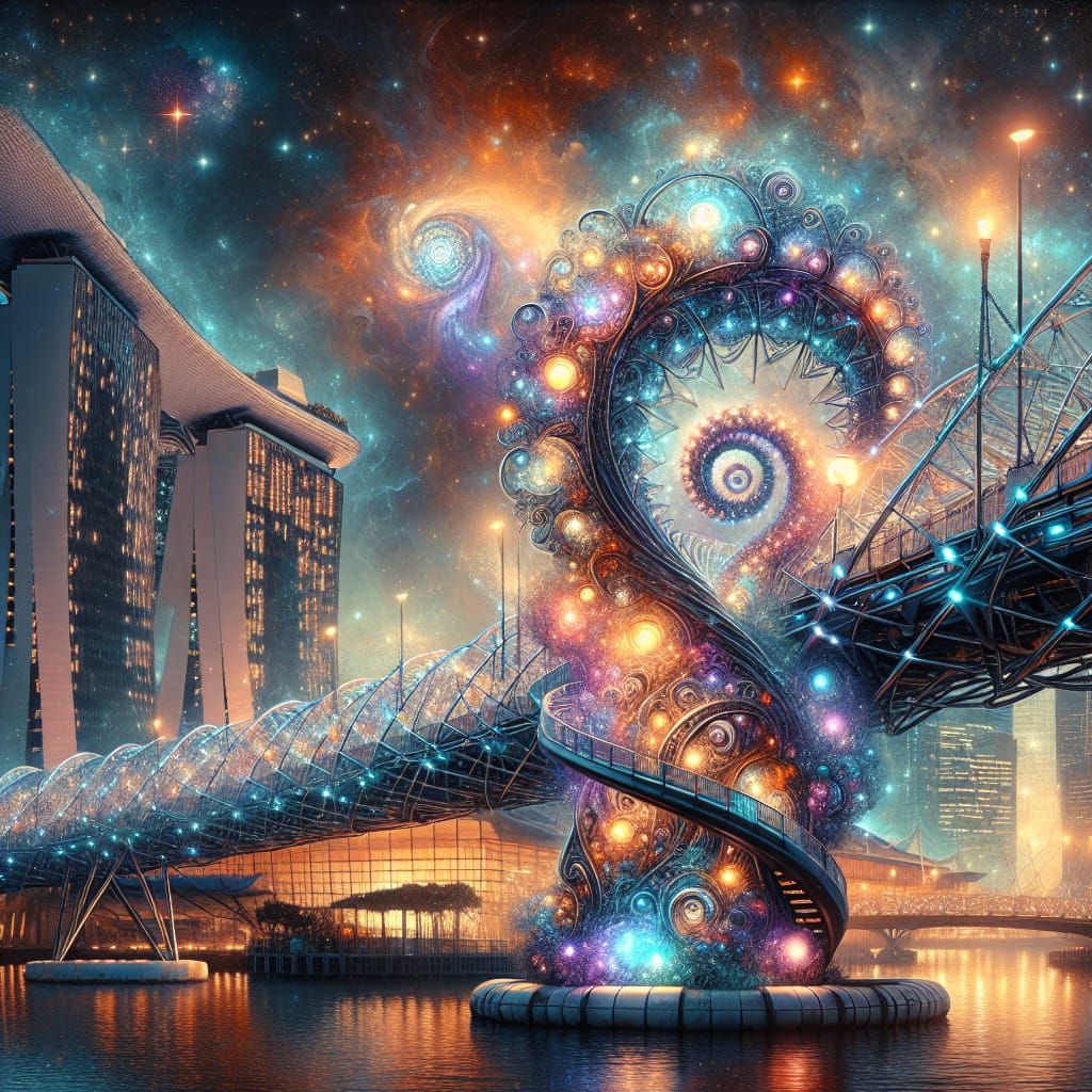 Helix Bridge, Singapore re Bosch/Carrington/Boulet