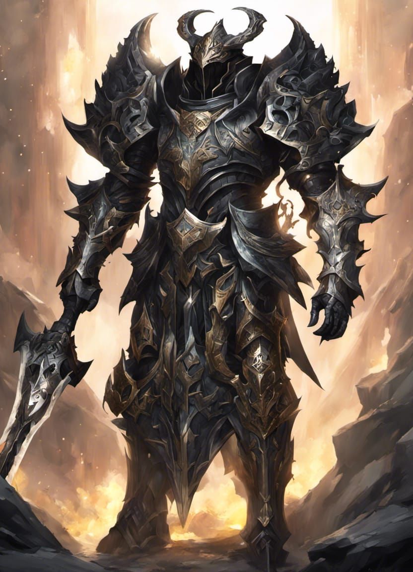 Dark Armor - AI Generated Artwork - NightCafe Creator