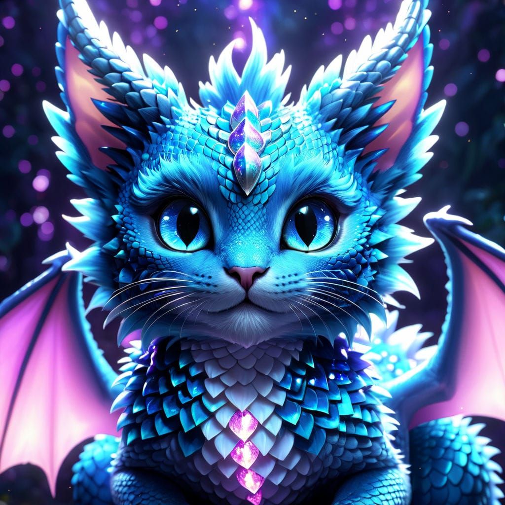 Fusion! Kitten + Sapphire (Heritage Books) = SapphireCat