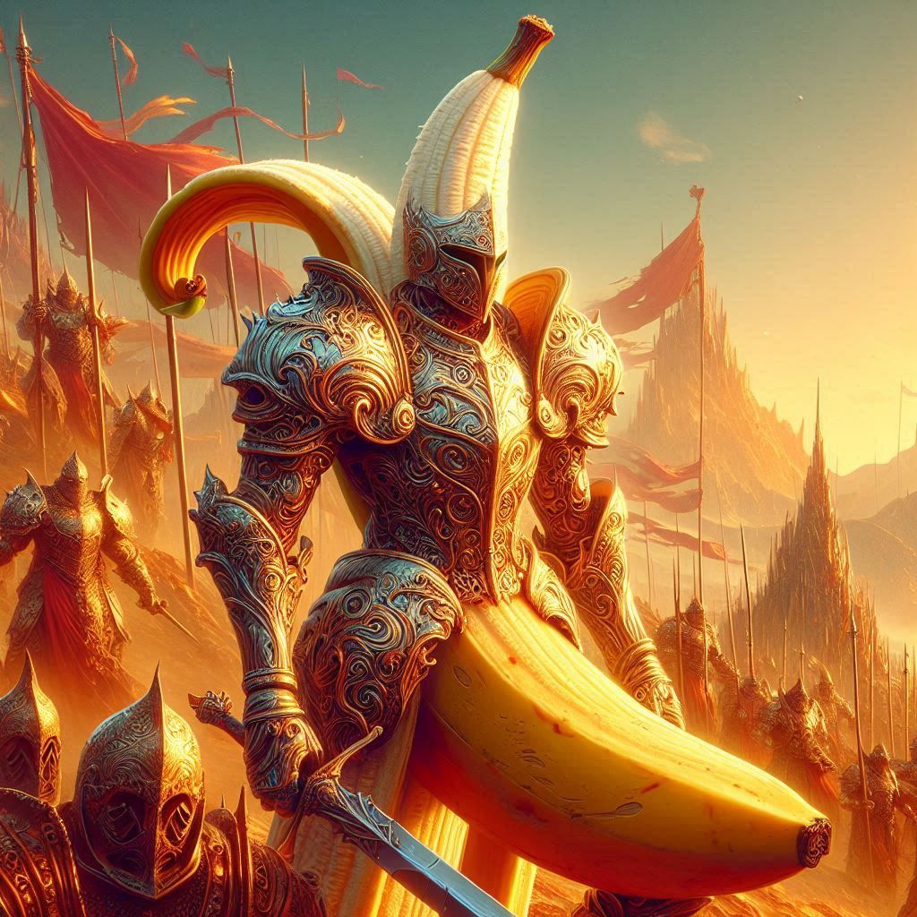 ELEGANT BANANA KNIGHT