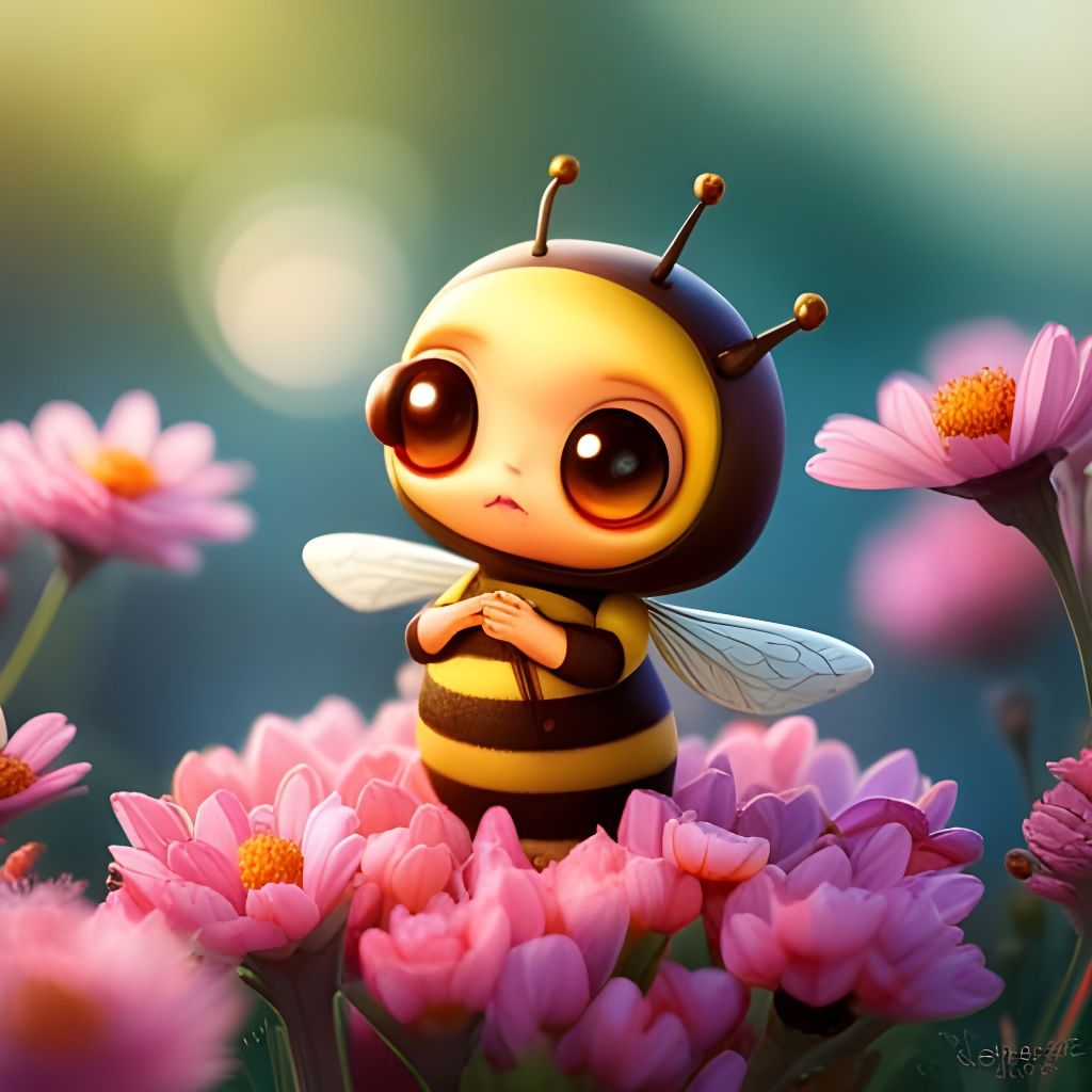 Little 🐝 - AI Generated Artwork - NightCafe Creator