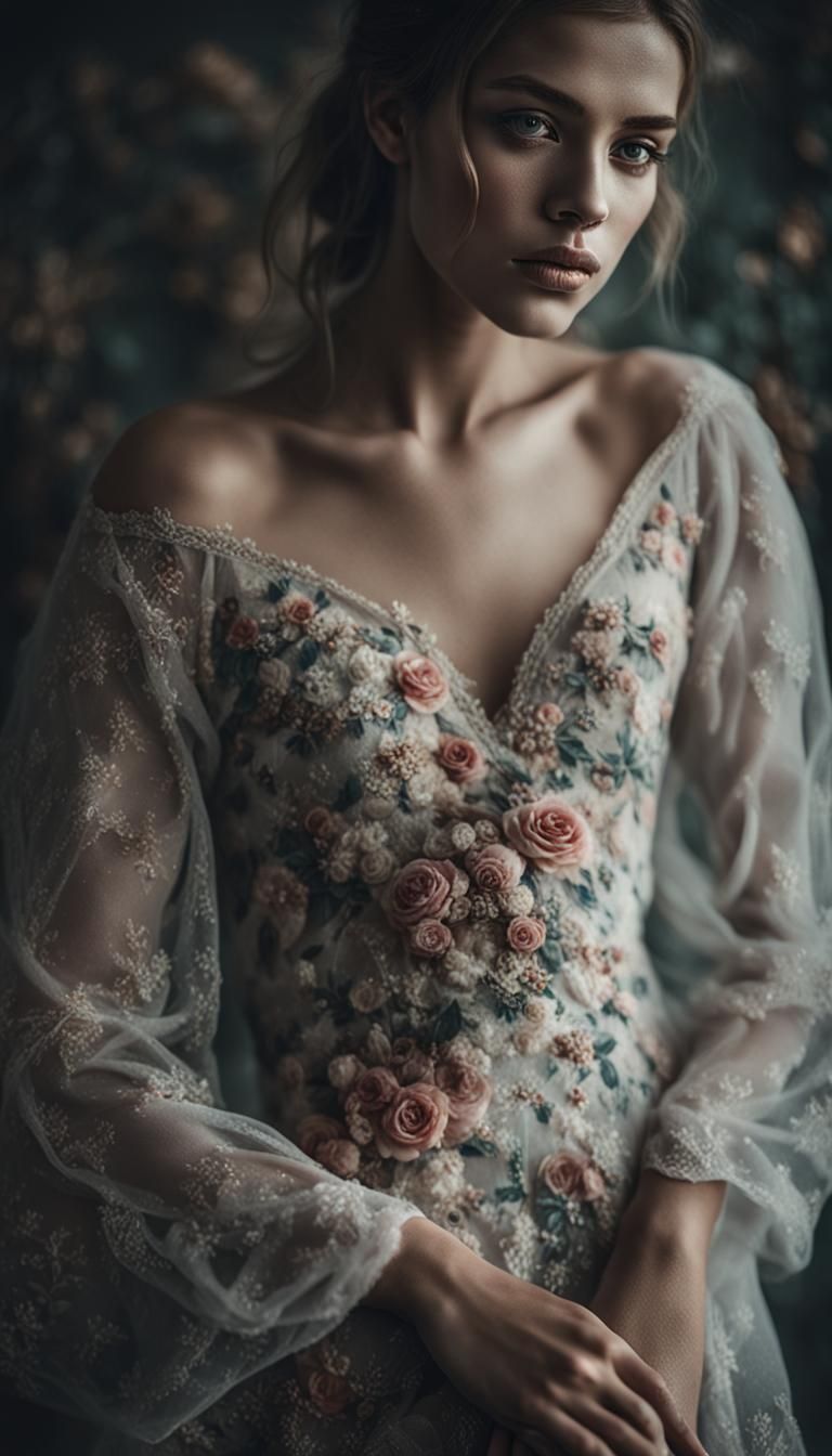 beautiful alluring (unclad:1.5) A very beautiful voluptuous boobies girl, transparent, ethereal