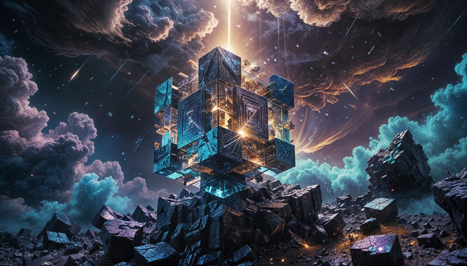 The Cube of Cubes  by @Defenestrated Feather