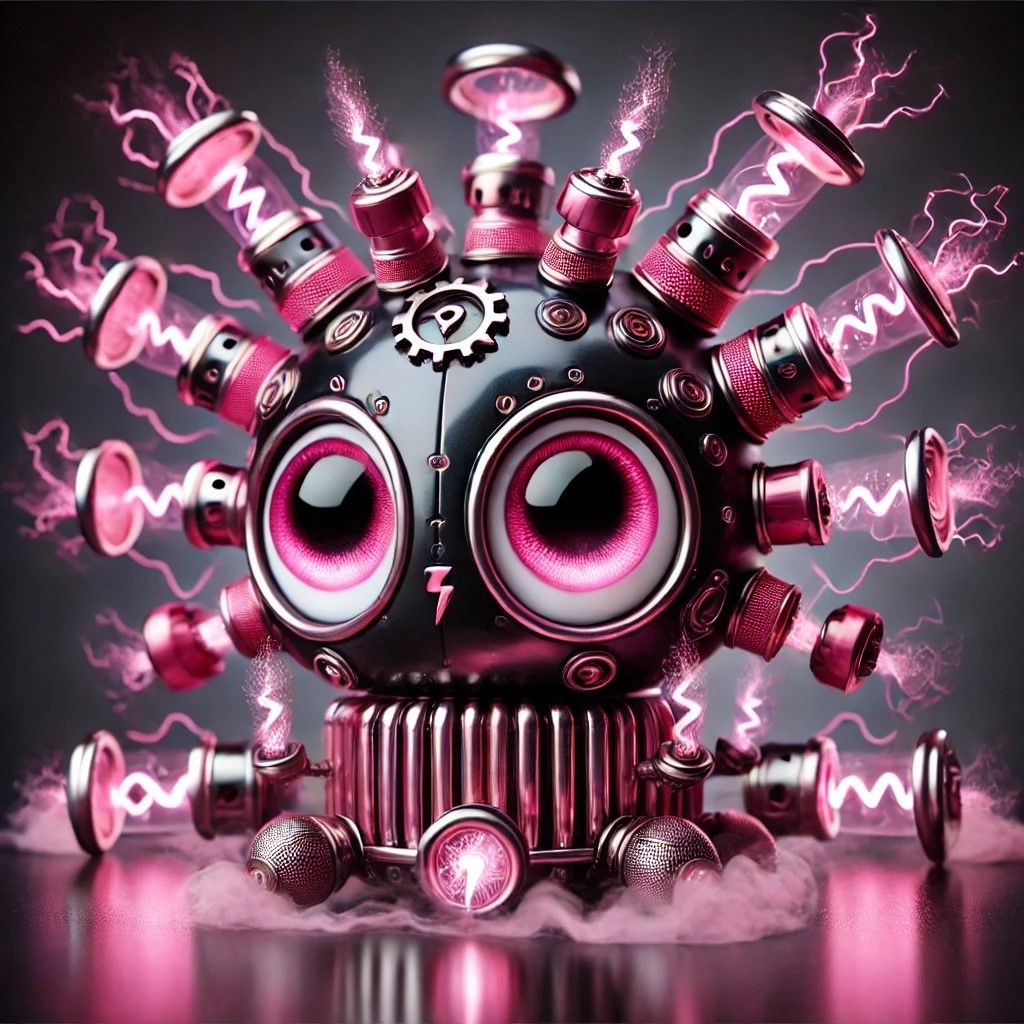 Cutesla Core - Hot Pink Bot