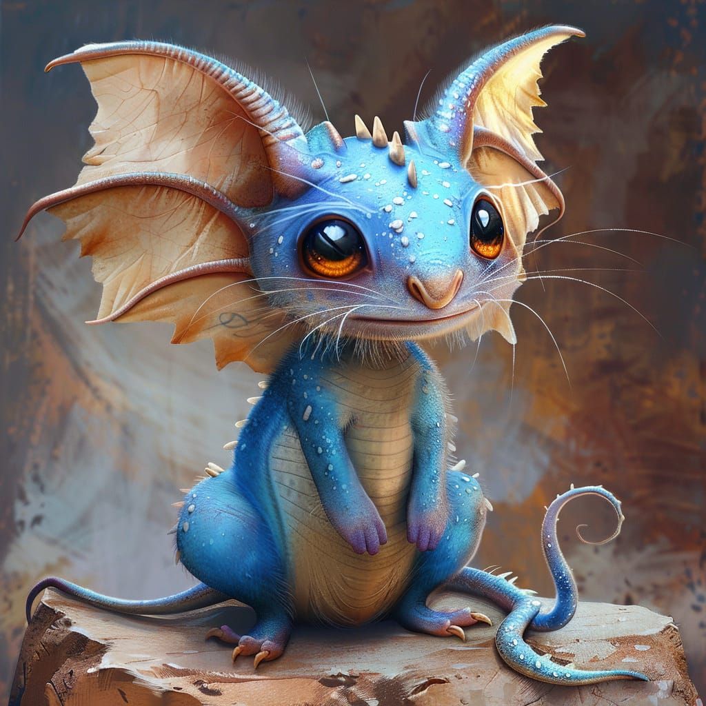 Bluey The Dragon Mouse