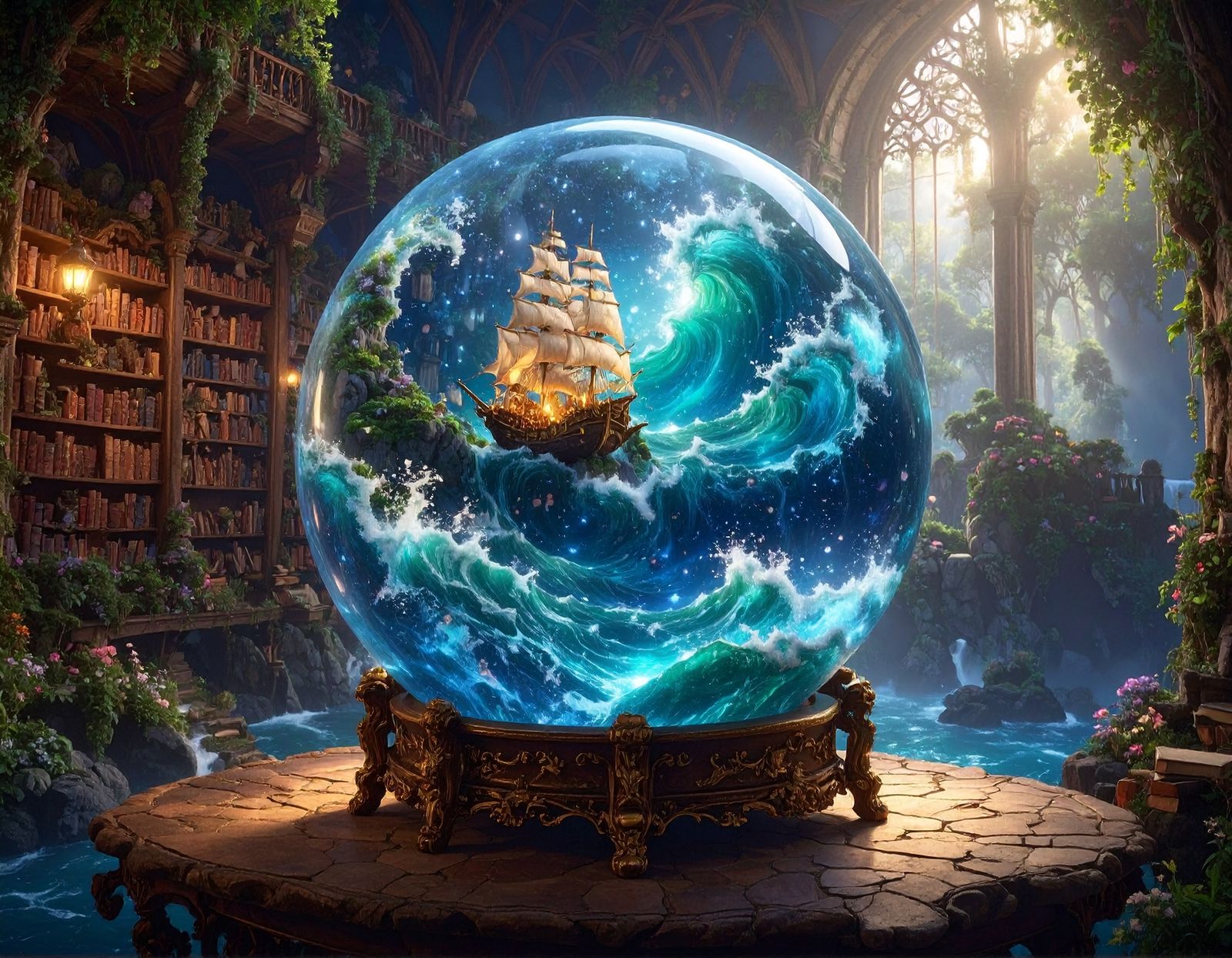 The Magic Library