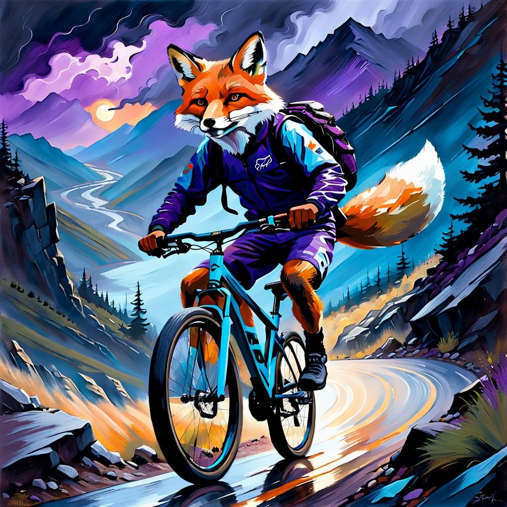 Sporty foxy   by @Cherry man