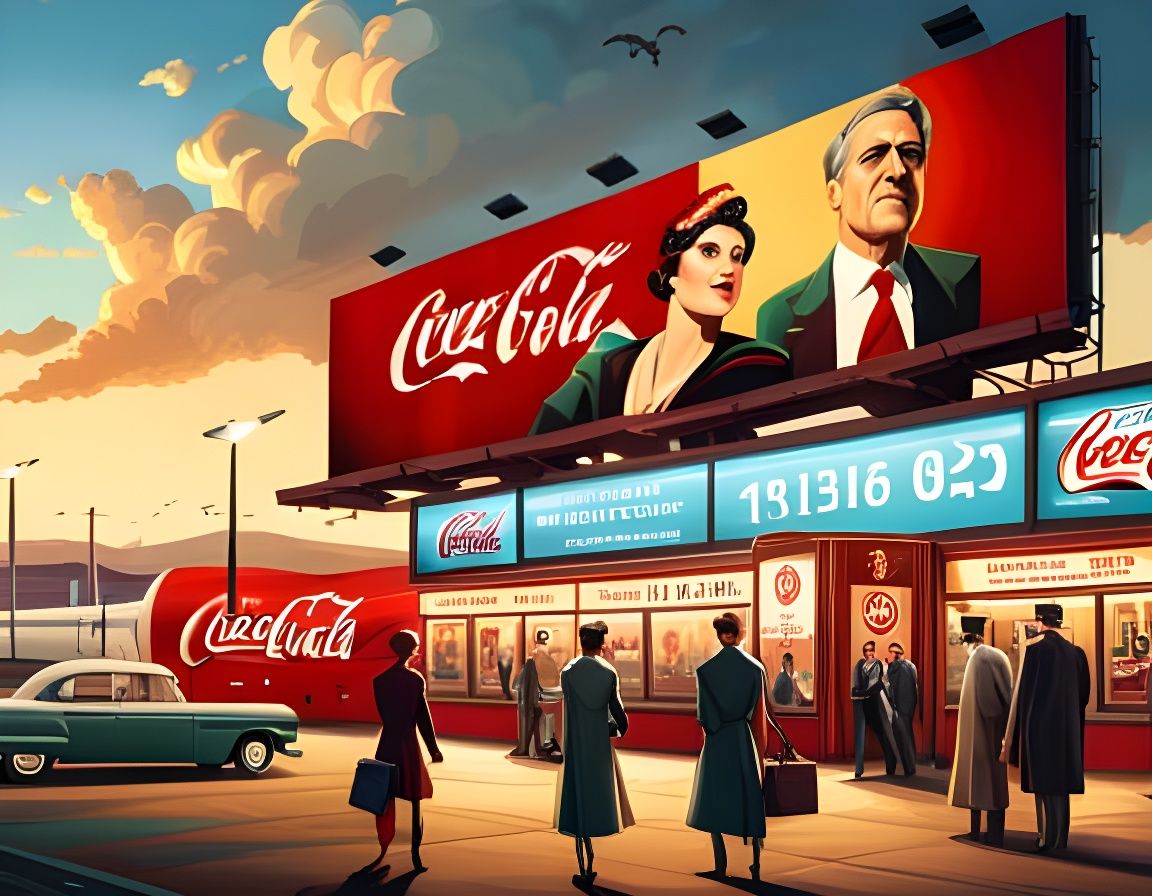 Vintage Coca Cola Ad  by @SirHeckerich