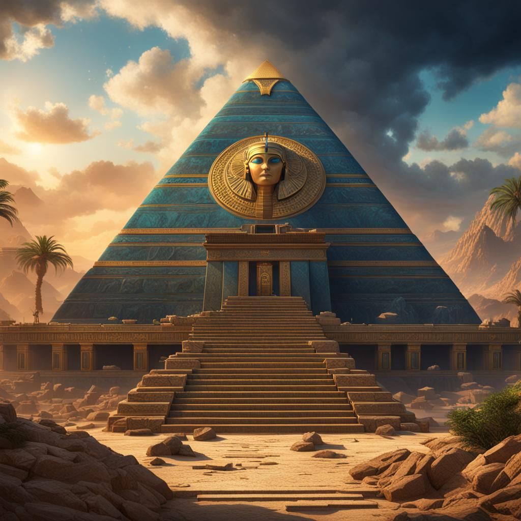 piramide grave tombe cleopatra the eye  of gods