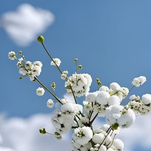 white flowering tree