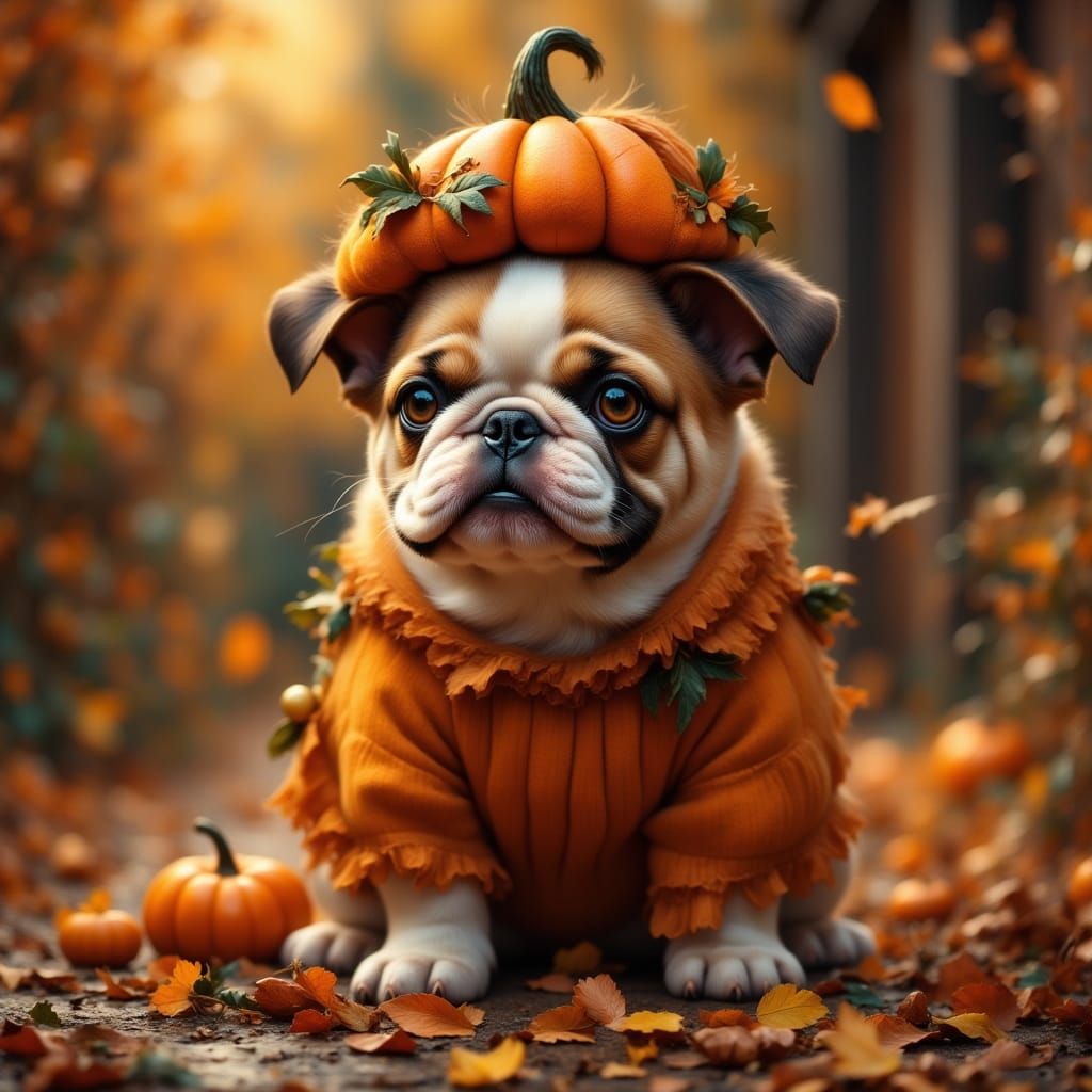Please: Don't dress up your pets for Halloween!  by @martina