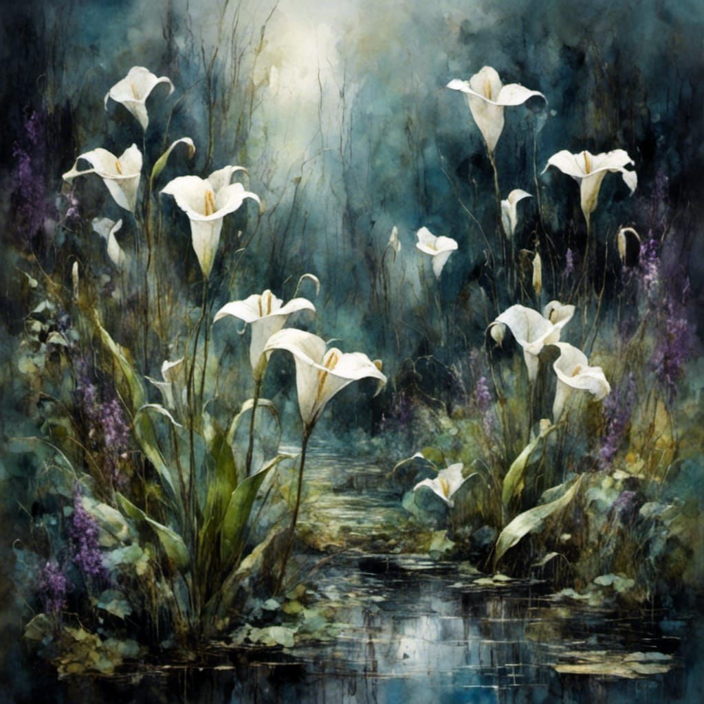 Arum lilies