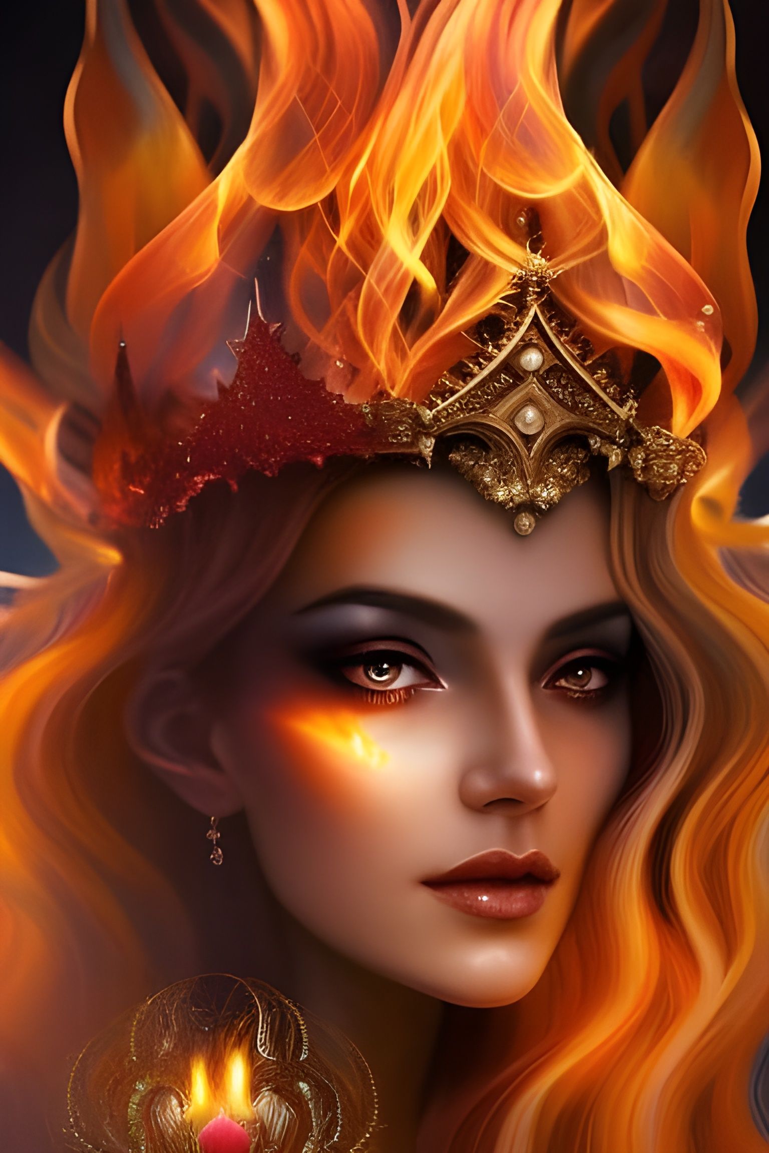 Fire crown