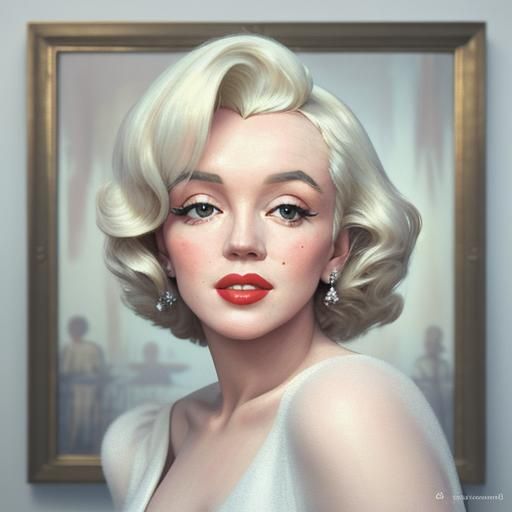 Marilyn  by @Strandberg