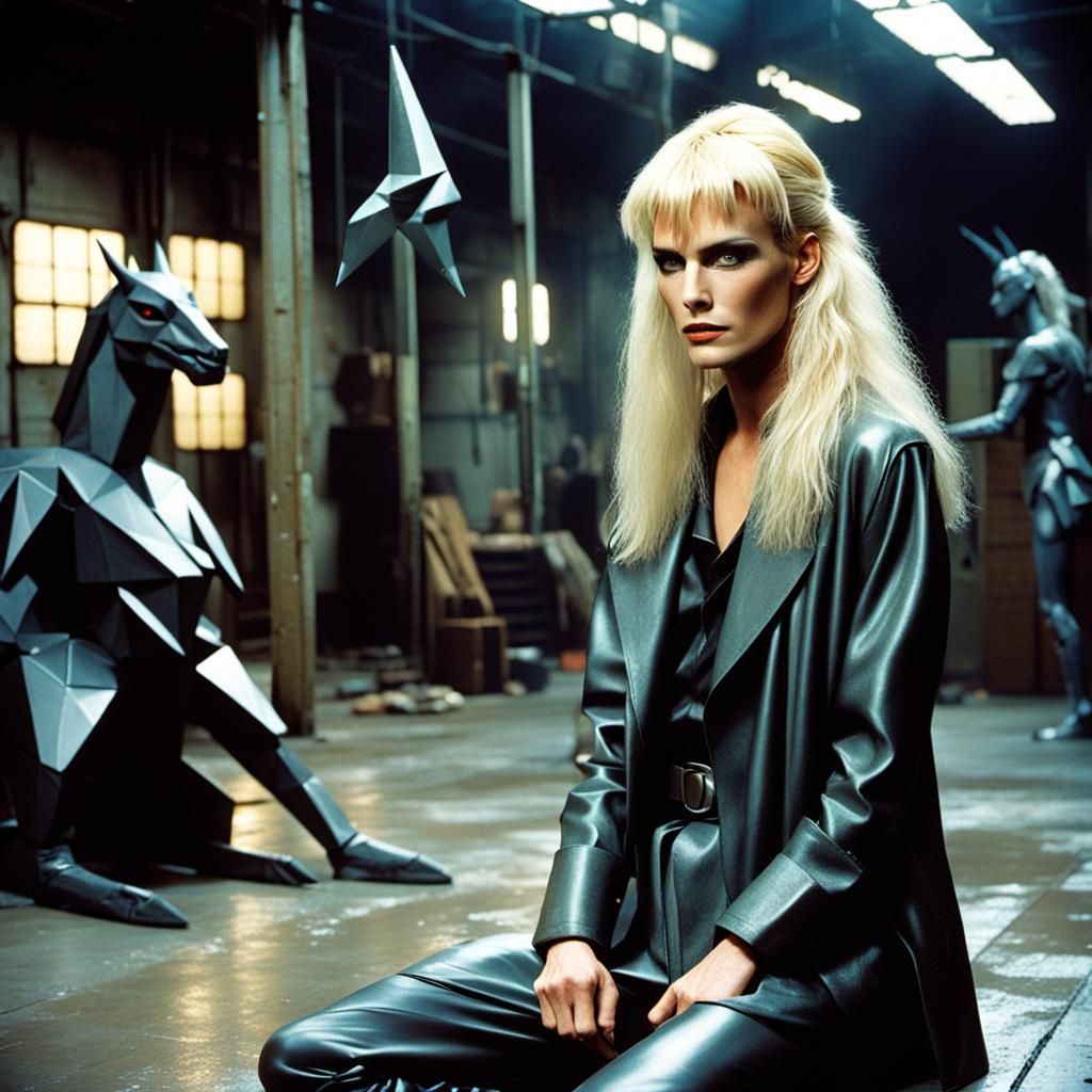 Daryl Hannah as Pris in Blade Runner Scene