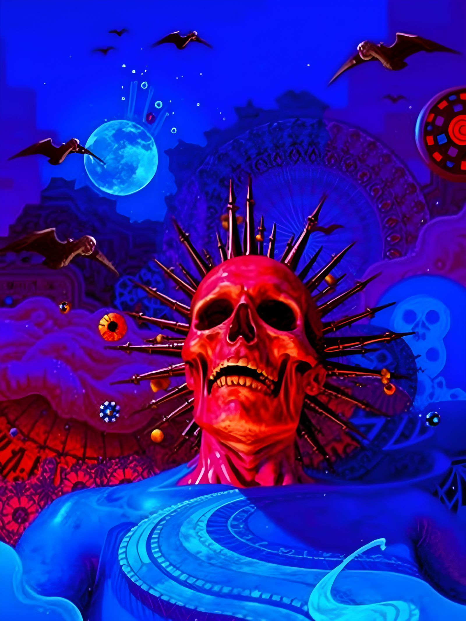 Dadaist Wraiths and Strays in Surreal Composition