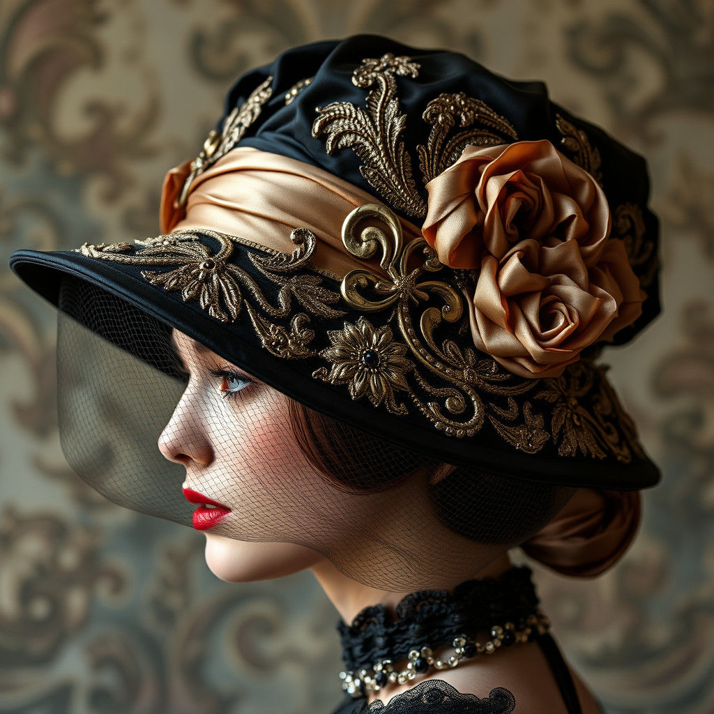 fashion Hat  by @Veils