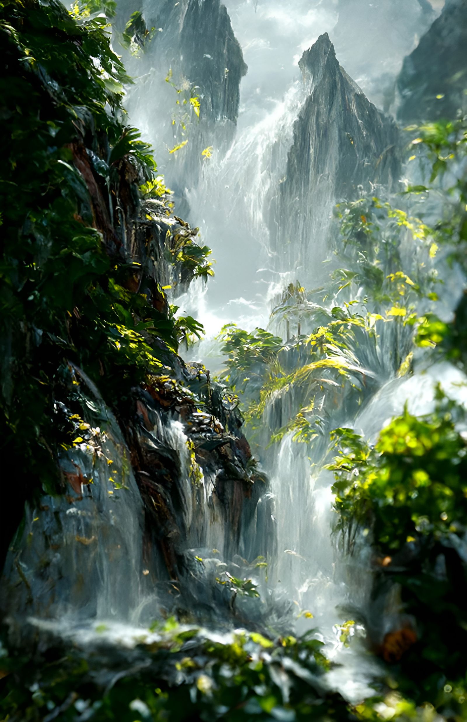 Tropical Waterfalls undefined