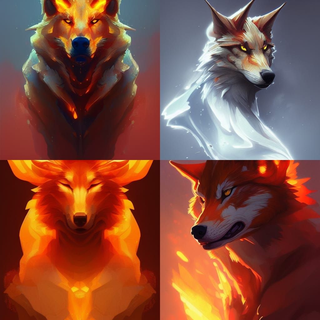 fire wolf