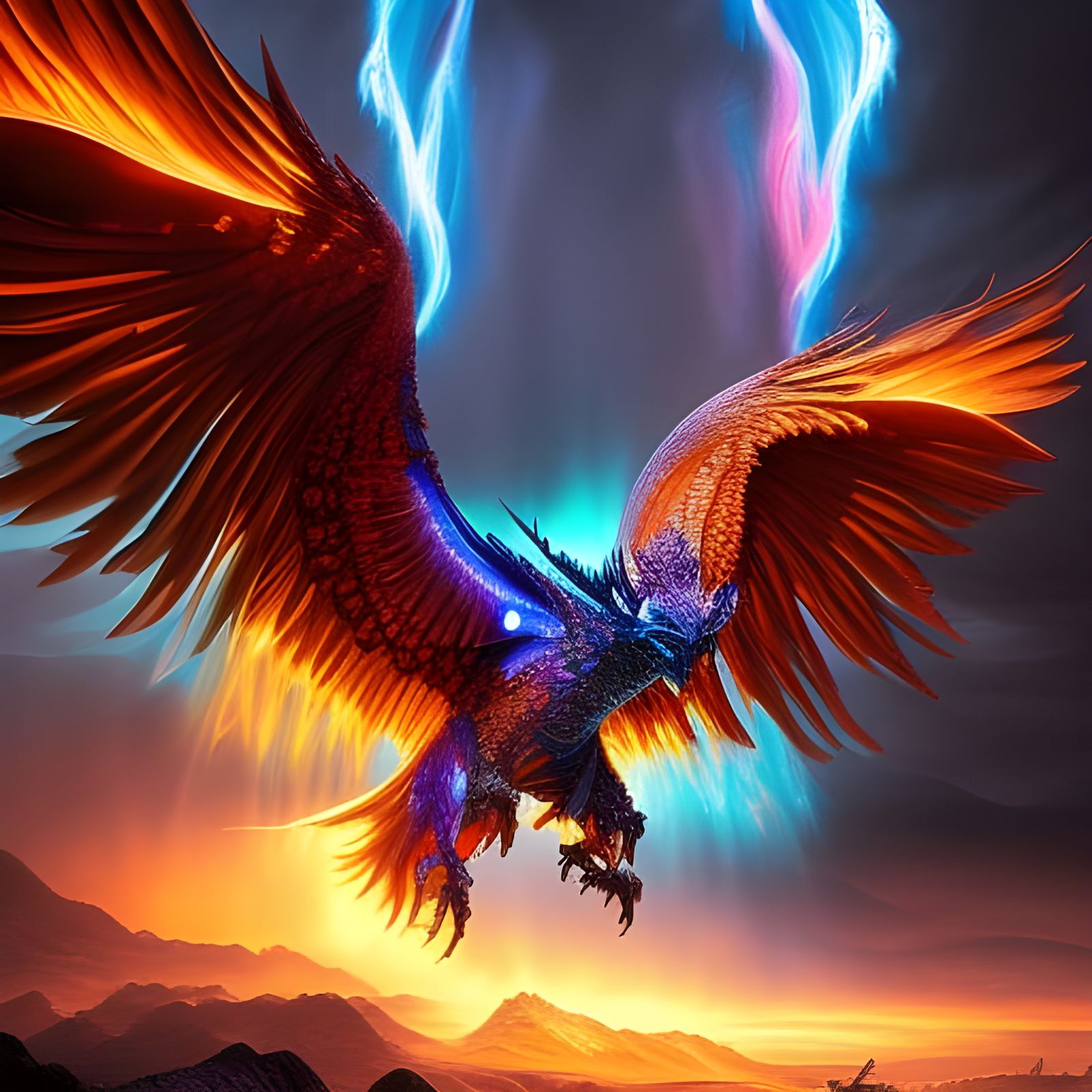 Phoenix  by @PsychoXcirus