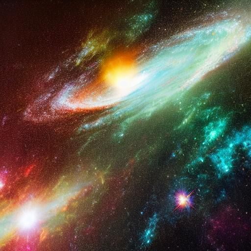 Spectacular Galaxy Supernova in Space: Cinematic Astronomy