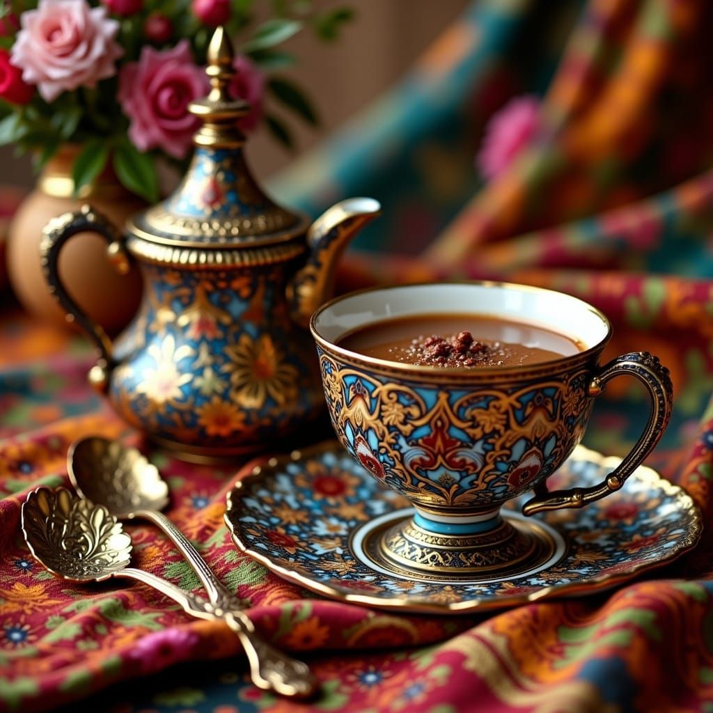 Ottoman style Kahve cup