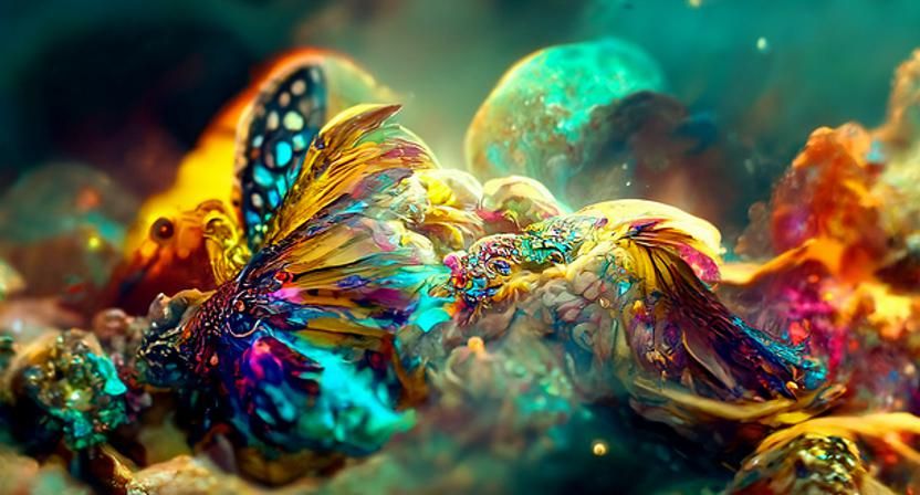 Butterflies in Space