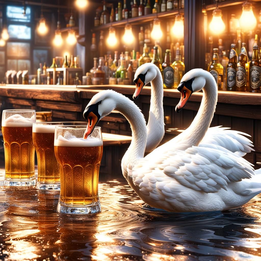 Collective Nouns A Bevy of Swans