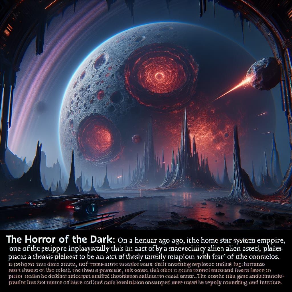 黑暗之怖：一个世纪以前，在帝国的母星系，其中的一颗行星被一颗古怪的小行星摧毁了。
一些人认为这是某个外星物种的恶意攻击。...