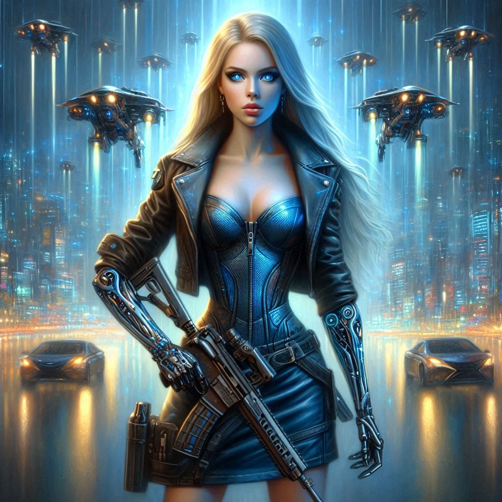 Cyberpunk Inspired Female