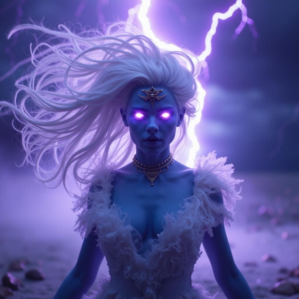 Dragon ball super anime character angel Vados herself posses...