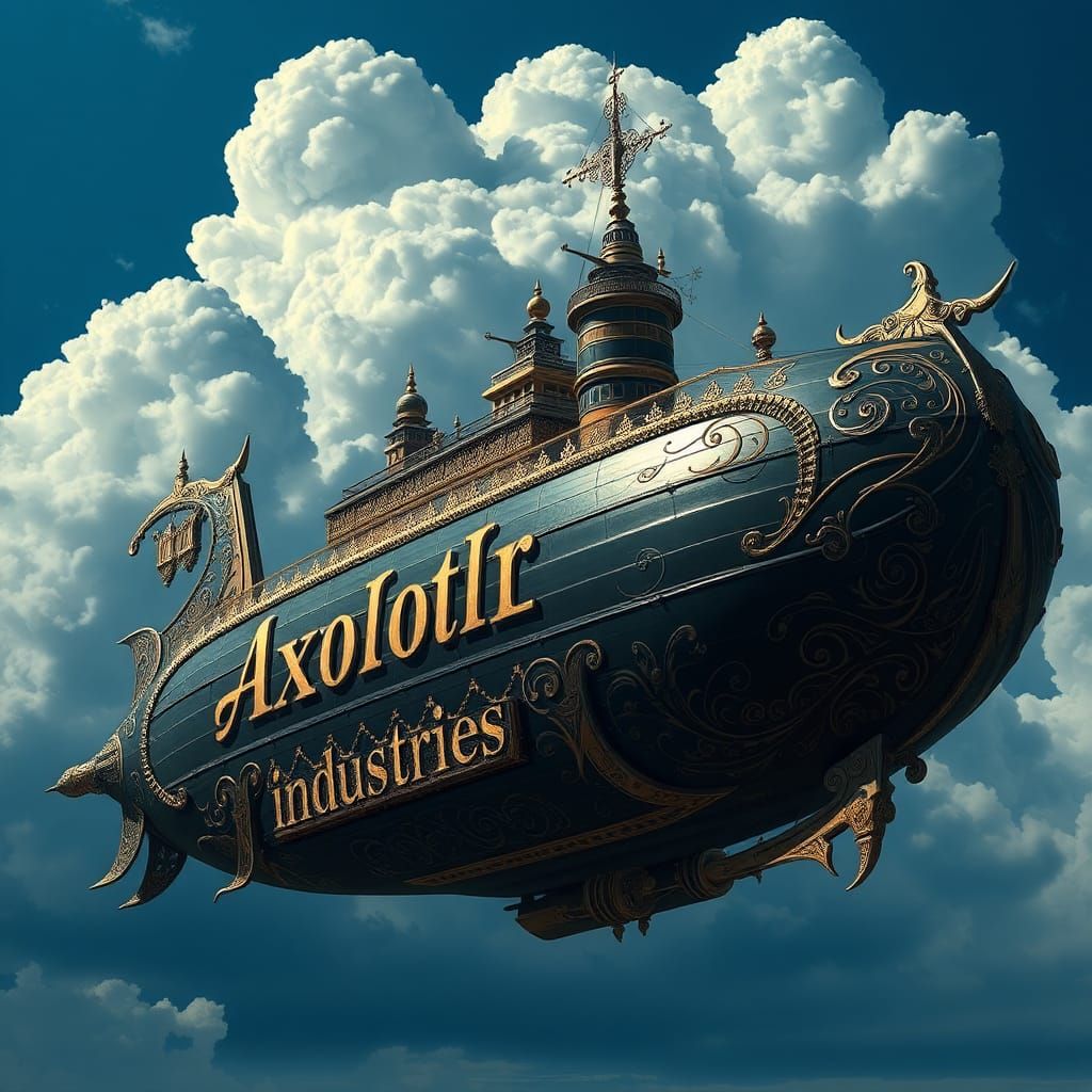The Axolotl Industries Airship
