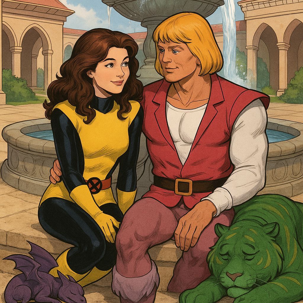 Kitty is enamored with Prince Adam