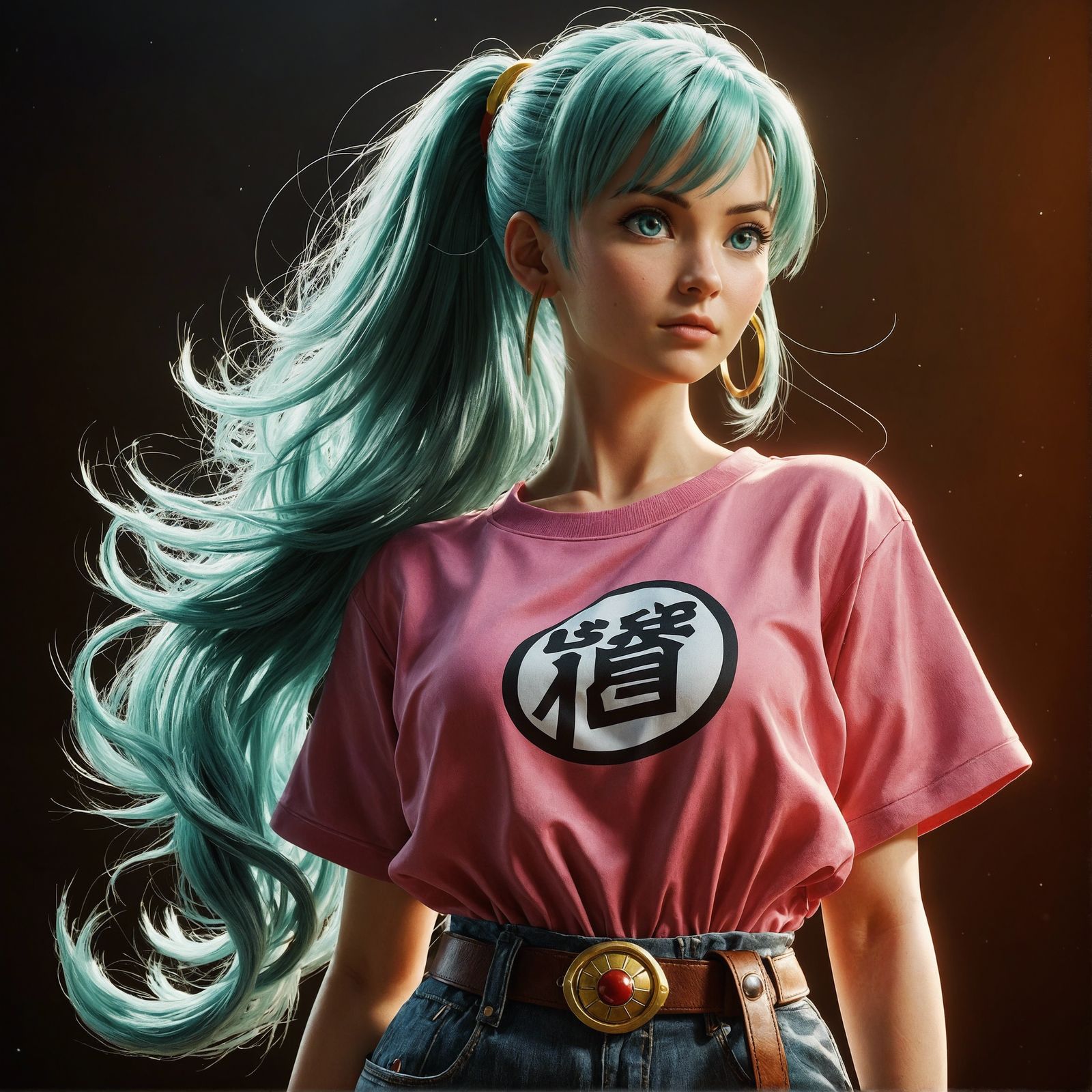 "Bulma" Arigato Akira. + creative upscale