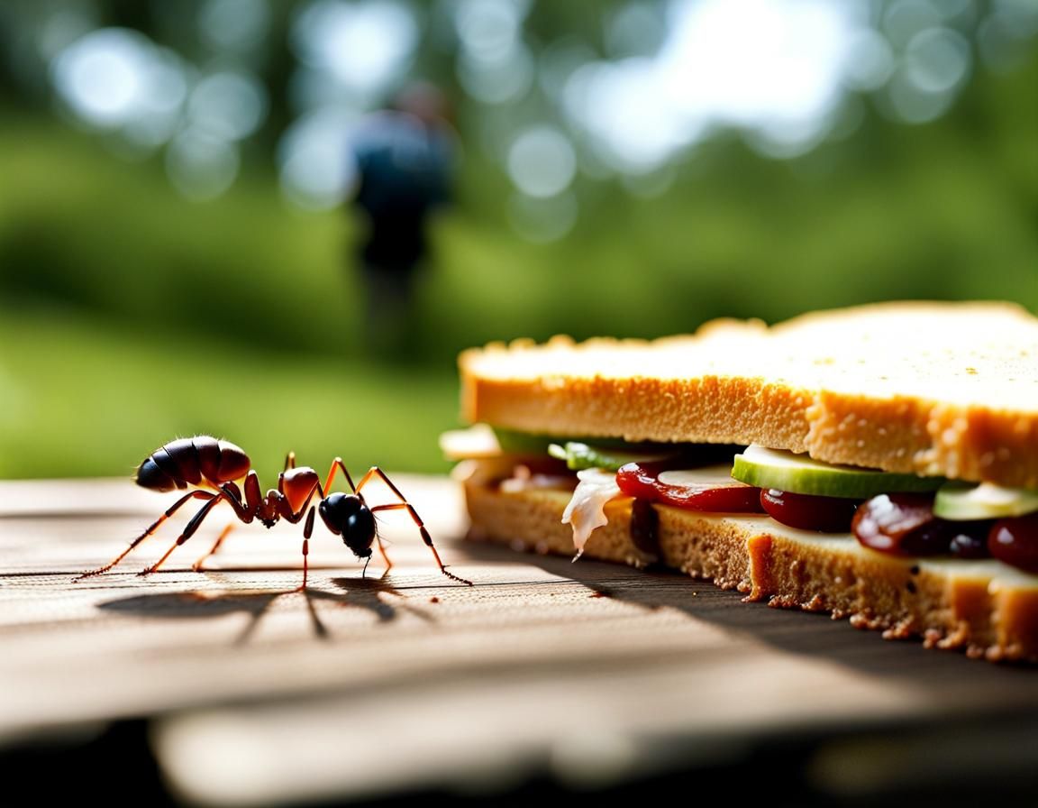 "Yum.. The colony will love it.."  by @Thombmx