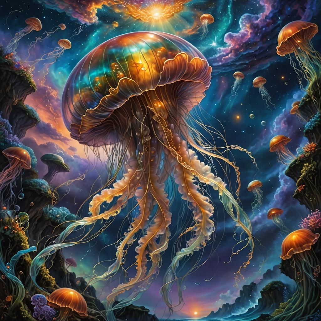 Jellyfish in the Sky