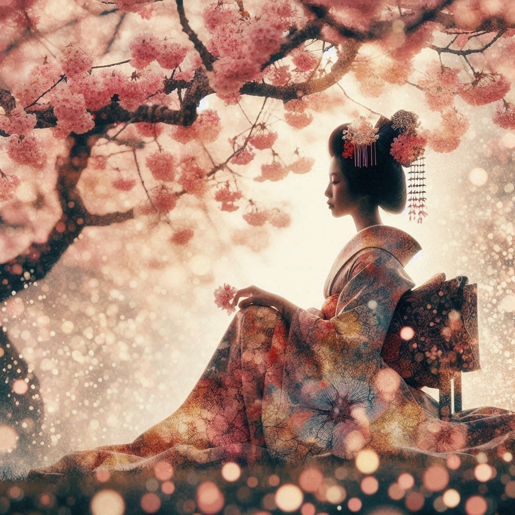 Cherry Blossom Geisha