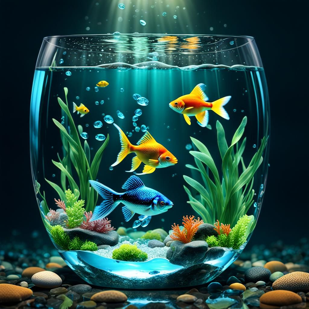Una imagen hiperfotorrealista 3D falsa