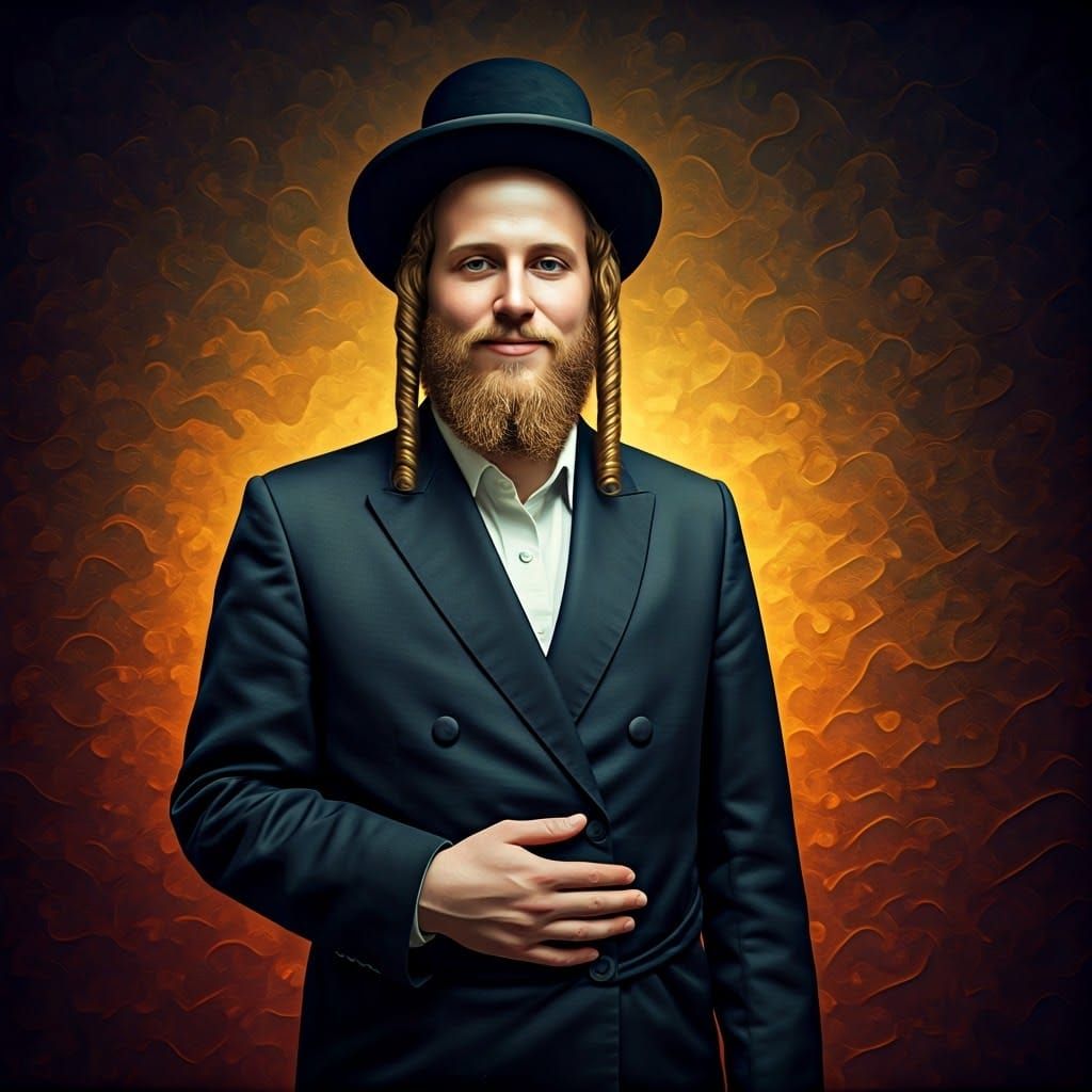 Young Man in Traditional Jewish Dress