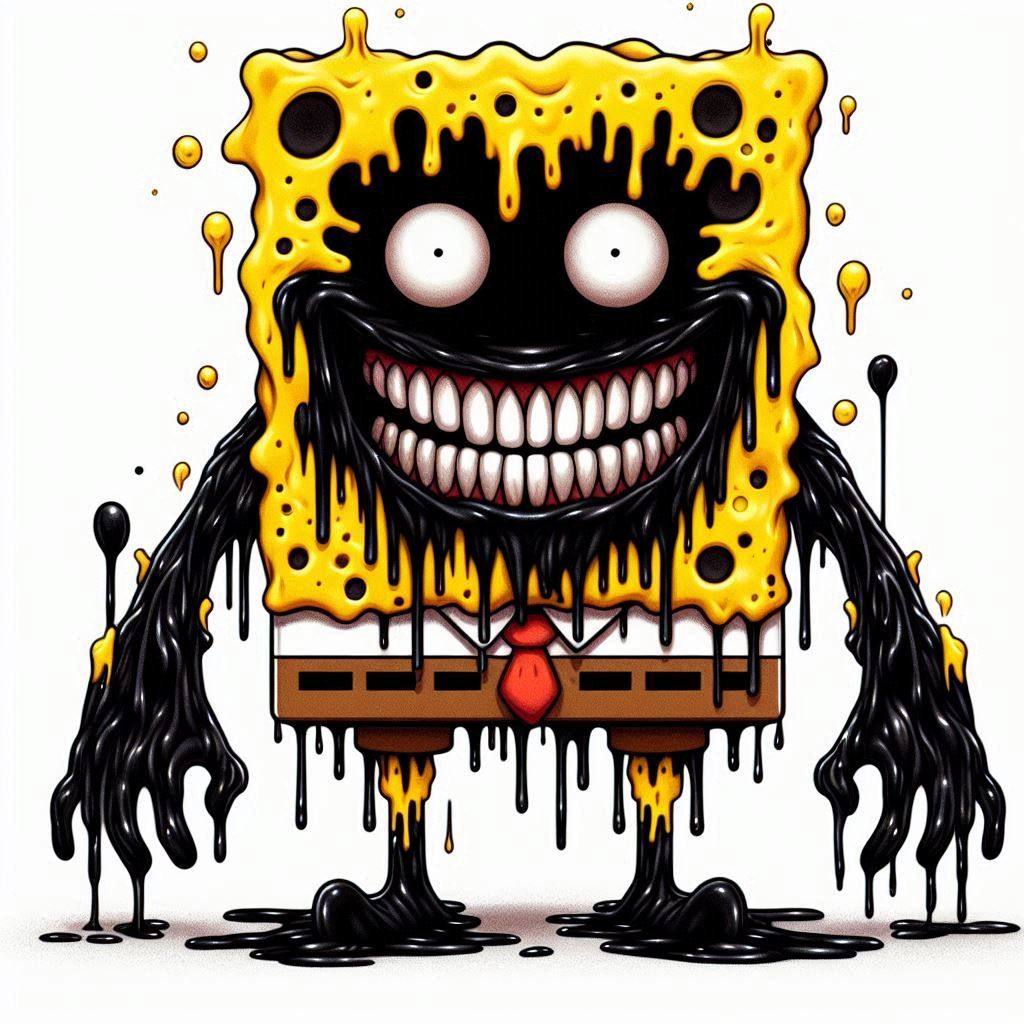 A Remade Version Of A Corrupted Spongebob Piece