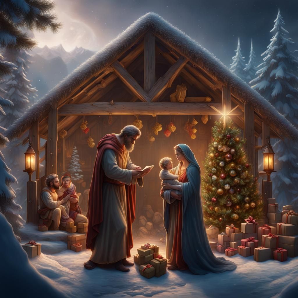 Christmas Holy Family