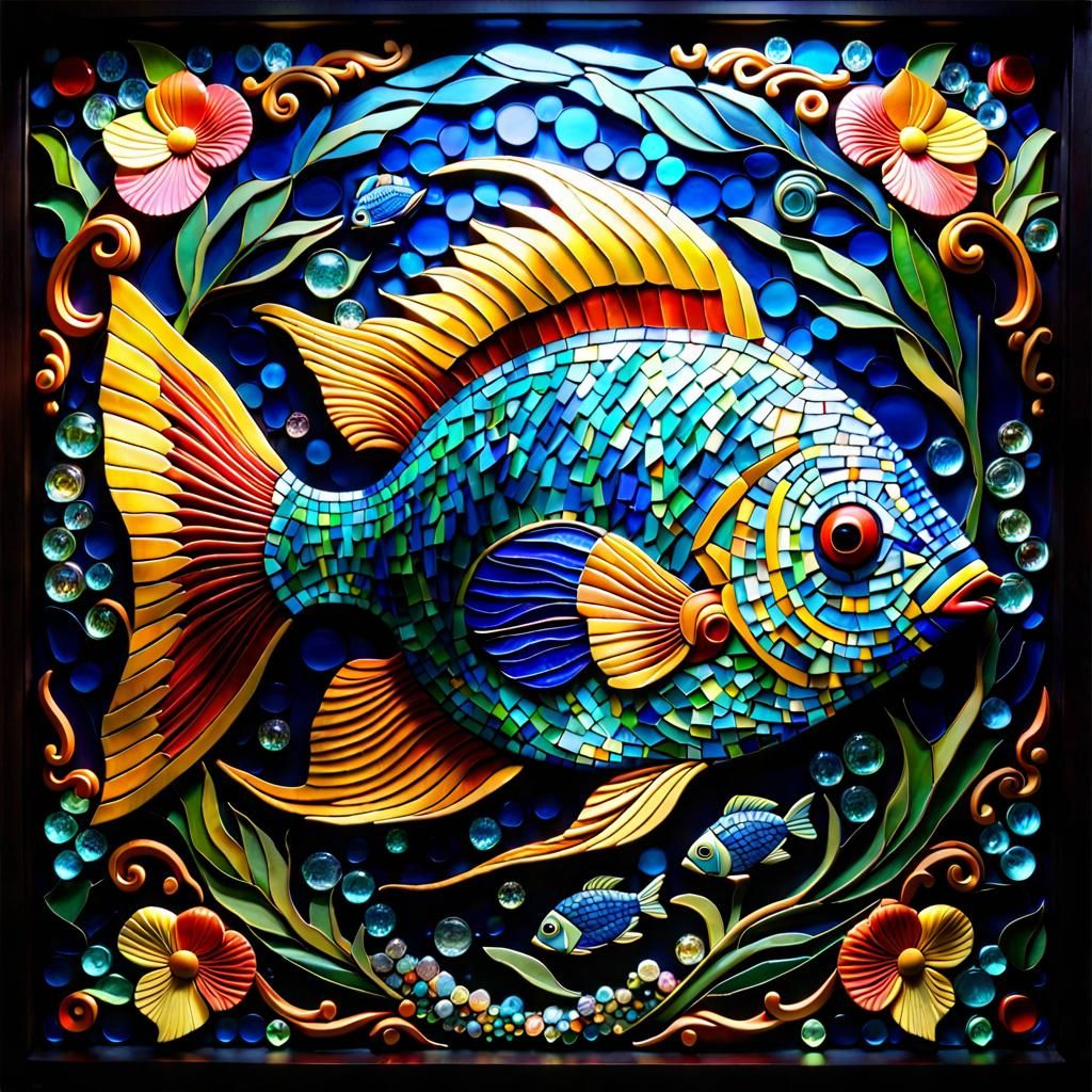 colorful fish  by @Vaclava