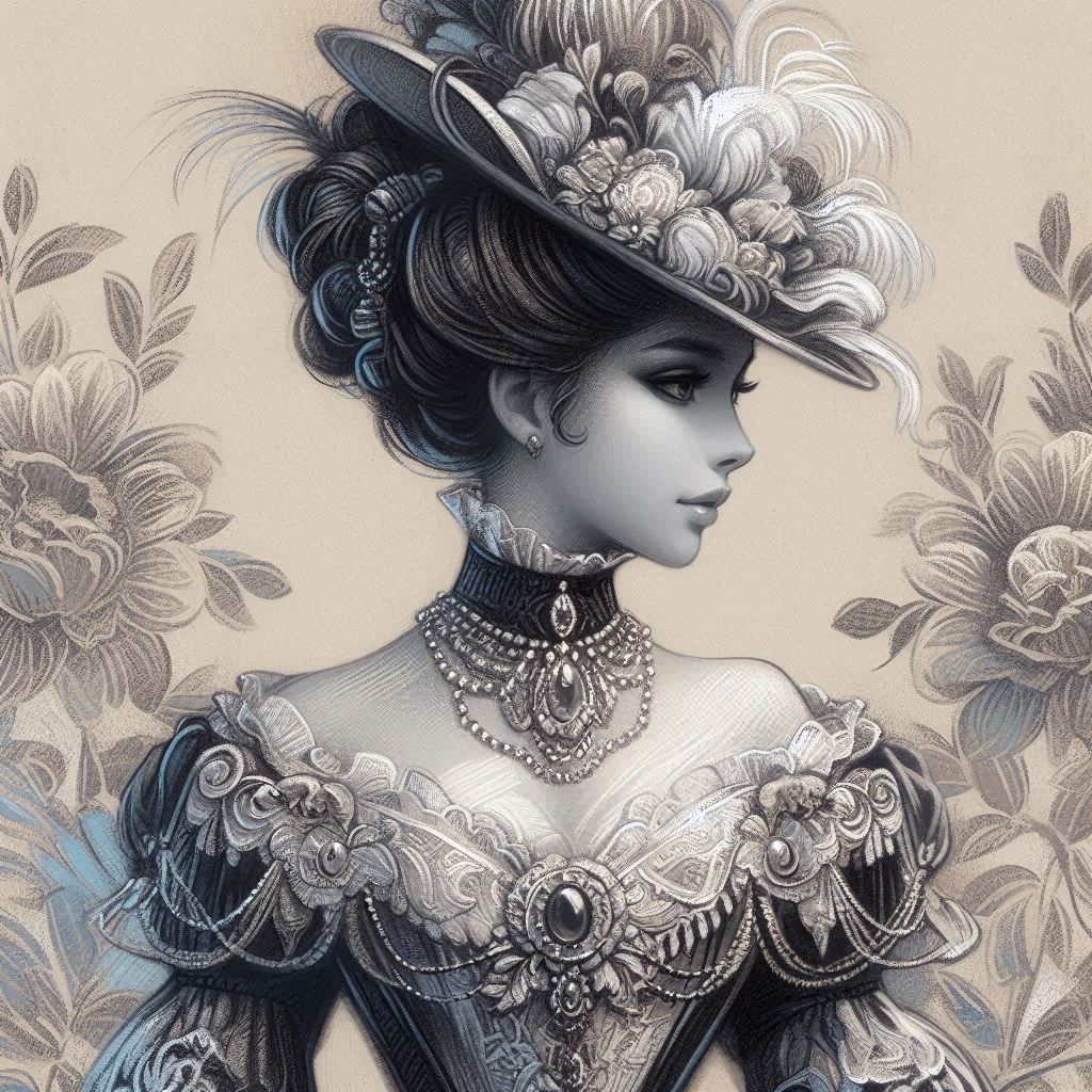 Portrait of a young woman