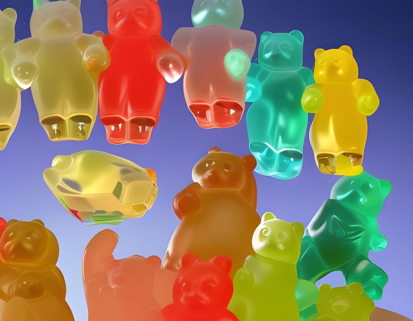 Quantum Anchor In Nine Gummi Bears Weightless Ai Generated Artwork Nightcafe Creator