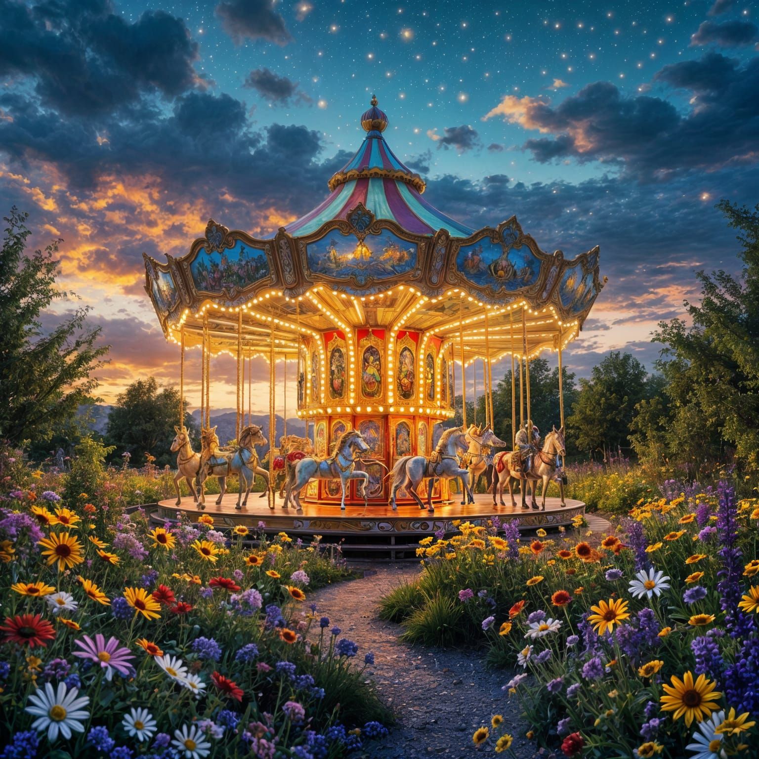 The Carousel   by @RedPixie